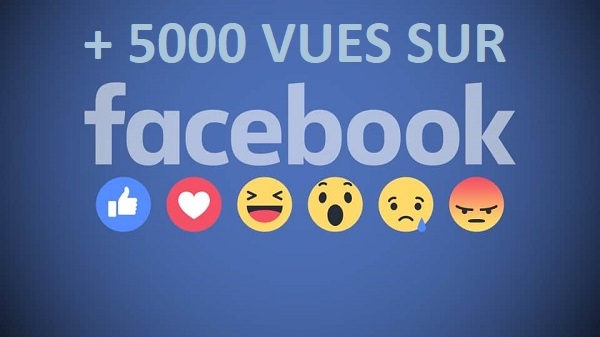 Visionnages de vidéos sur Facebook - 5 000 visionnages en toute sécurité et rapidement