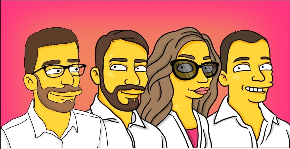 Portrait à la Simpsons