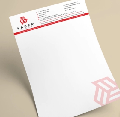 Conception du papier à lettres