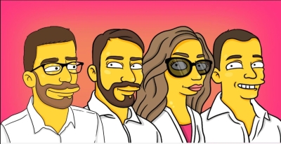 Portrait à la Simpsons