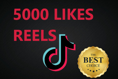5000 likes réels sur vos vidéos TikTok