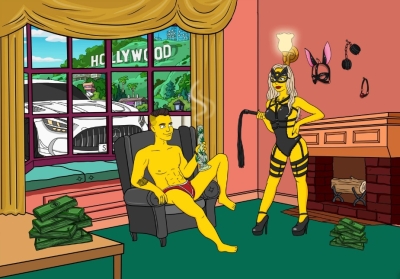 Portrait à la Simpsons