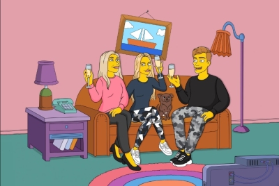 Portrait à la Simpsons