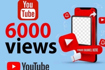 Ajouter 6 000 vues sur Youtube